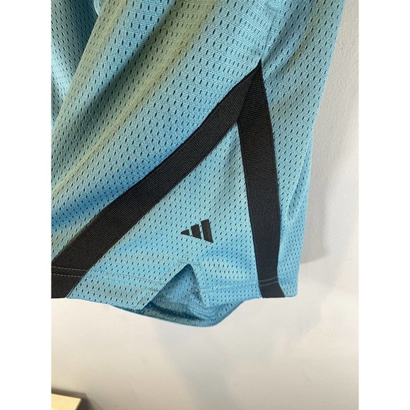 Adidas Select Summer Basketball Shorts Medium Off Teal Green Blue 7” MSRP $45 - Picture 2 of 6